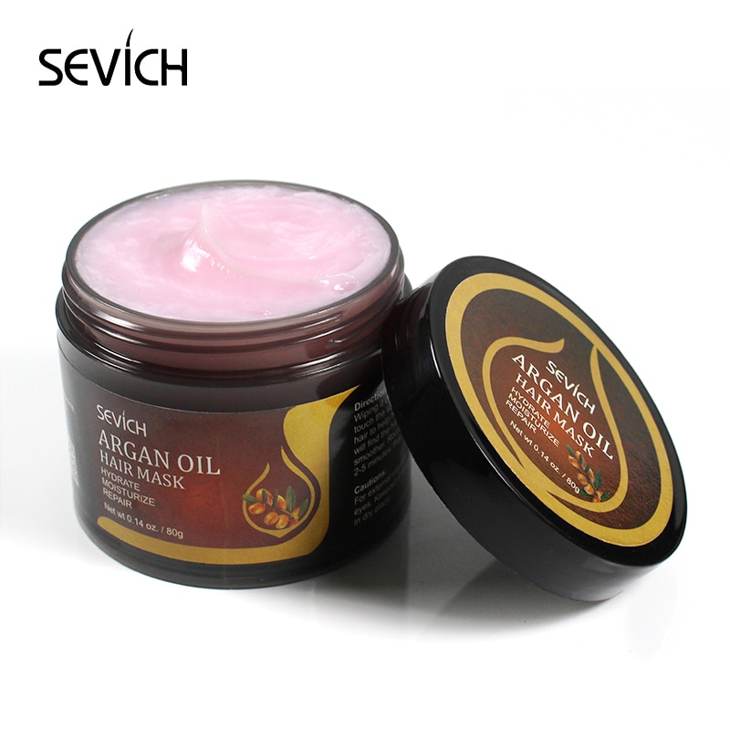 Sevich 80g Hair Mask Argan Oil Hydrate Moisturize Repair Damage Hair Care Product 5 Seconds Nourish & Restore Soft Hair Sevich 80g Hair Mask Argan Oil Hydrate Moisturize Repair Damage Hair Care Product 5 Seconds Nourish & Restore Soft Hair