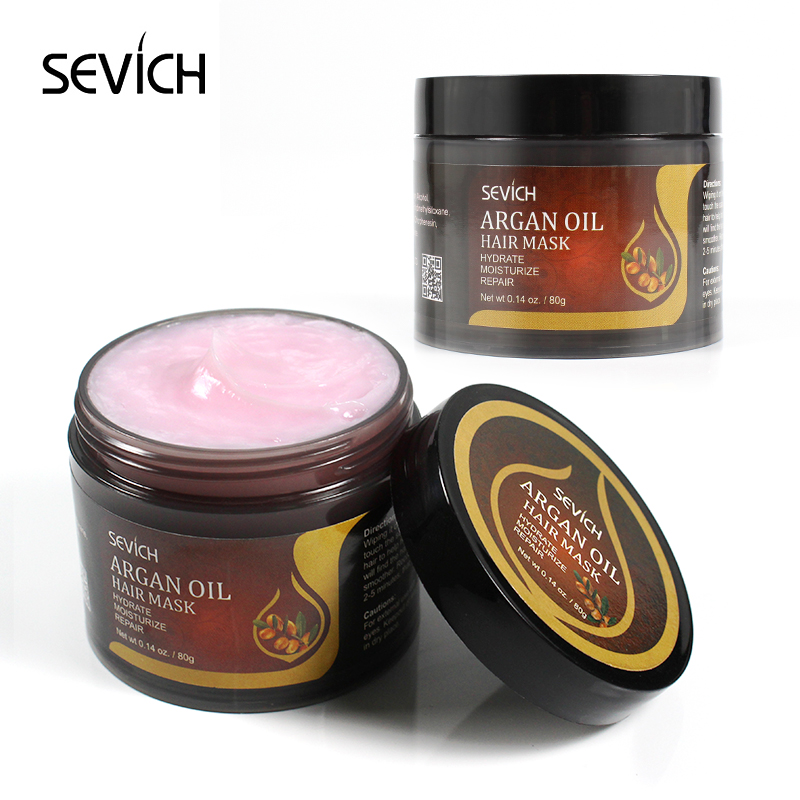Sevich 80g Hair Mask Argan Oil Hydrate Moisturize Repair Damage Hair Care Product 5 Seconds Nourish & Restore Soft Hair Sevich 80g Hair Mask Argan Oil Hydrate Moisturize Repair Damage Hair Care Product 5 Seconds Nourish & Restore Soft Hair