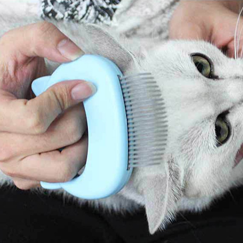 Pet Animal Hand-holding Care Comb Protect Comb for Cat Dog Pet ABS Soft Brush Comfort Hair Grooming Comb Pet Animal Hand-holding Care Comb Protect Comb for Cat Dog Pet ABS Soft Brush Comfort Hair Grooming Comb