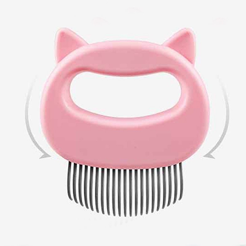 Pet Animal Hand-holding Care Comb Protect Comb for Cat Dog Pet ABS Soft Brush Comfort Hair Grooming Comb Pet Animal Hand-holding Care Comb Protect Comb for Cat Dog Pet ABS Soft Brush Comfort Hair Grooming Comb