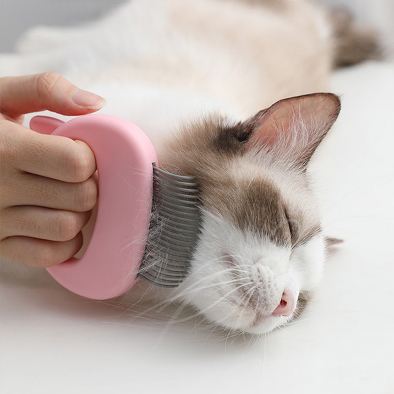 Pet Animal Hand-holding Care Comb Protect Comb for Cat Dog Pet ABS Soft Brush Comfort Hair Grooming Comb Pet Animal Hand-holding Care Comb Protect Comb for Cat Dog Pet ABS Soft Brush Comfort Hair Grooming Comb
