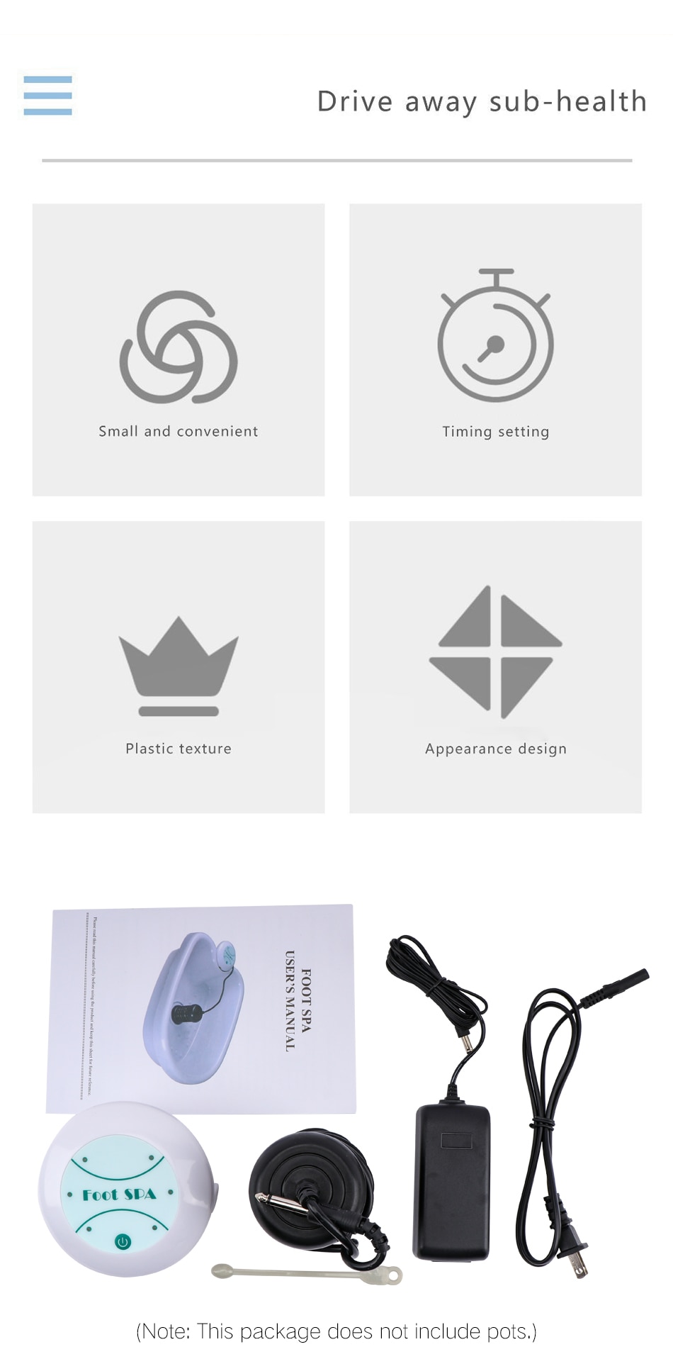 1 Set Mini Detox Machine Cell Machine Ionic Cleanse Ionic Detox Foot Spa Aqua Foot Bath Massage Detox Foot Bath Health Care Tool 1 Set Mini Detox Machine Cell Machine Ionic Cleanse Ionic Detox Foot Spa Aqua Foot Bath Massage Detox Foot Bath Health Care Tool