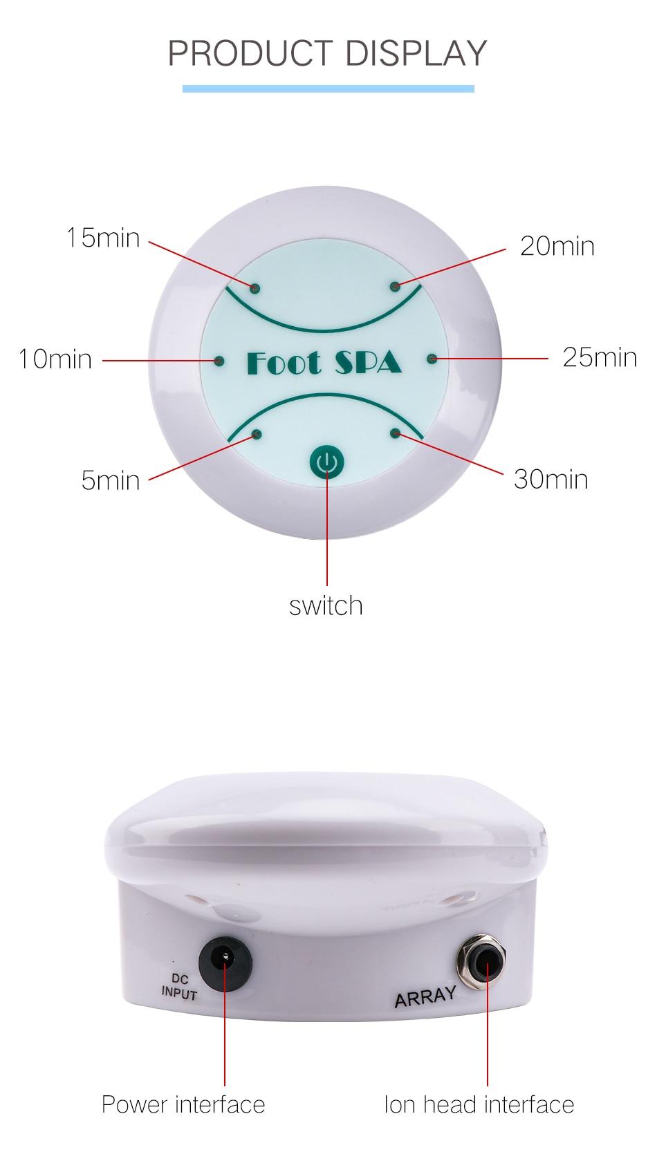 1 Set Mini Detox Machine Cell Machine Ionic Cleanse Ionic Detox Foot Spa Aqua Foot Bath Massage Detox Foot Bath Health Care Tool 1 Set Mini Detox Machine Cell Machine Ionic Cleanse Ionic Detox Foot Spa Aqua Foot Bath Massage Detox Foot Bath Health Care Tool