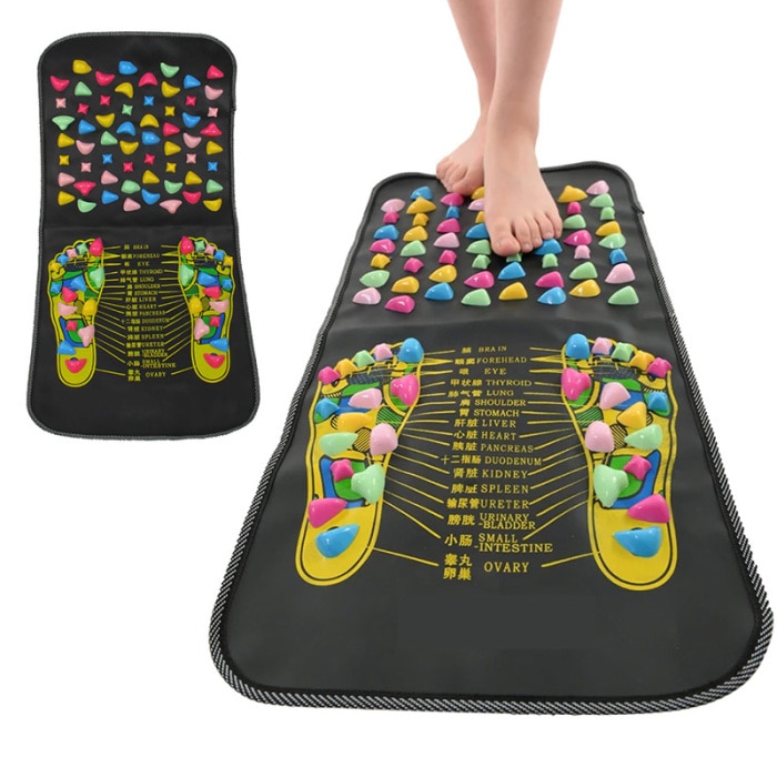 Hot Chinese Acupuncture Foot Reflexology Walk Stone Square Pain Relieve Foot Leg Spa Massage Cushion Relax Mat Health Care A7 Hot Chinese Acupuncture Foot Reflexology Walk Stone Square Pain Relieve Foot Leg Spa Massage Cushion Relax Mat Health Care A7