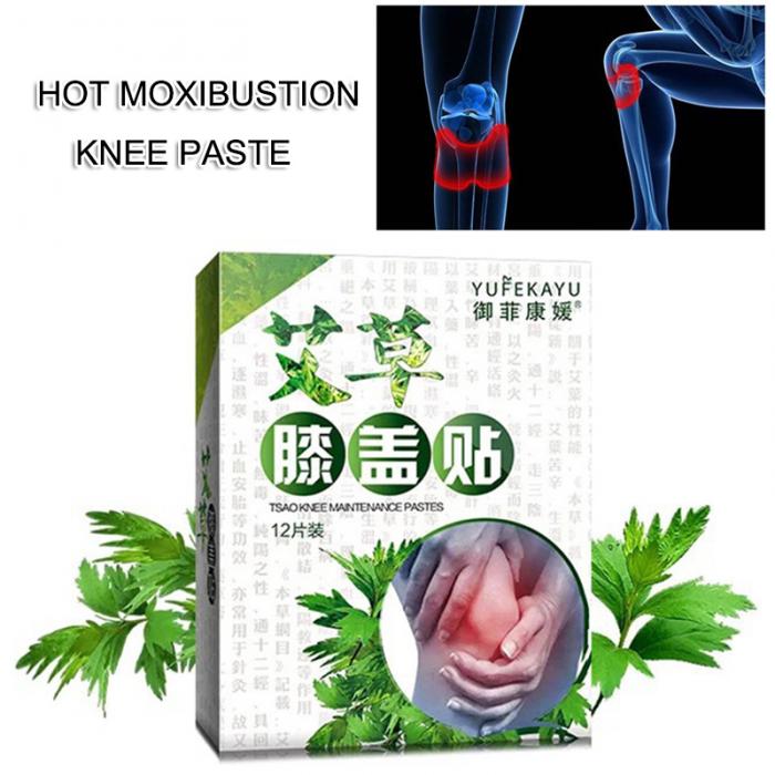Good Healthy 12pcs Knee Pads Wormwood Extract Health Care Detox Relax Patch Good Healthy 12pcs Knee Pads Wormwood Extract Health Care Detox Relax Patch