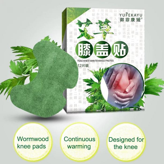 Good Healthy 12pcs Knee Pads Wormwood Extract Health Care Detox Relax Patch Good Healthy 12pcs Knee Pads Wormwood Extract Health Care Detox Relax Patch