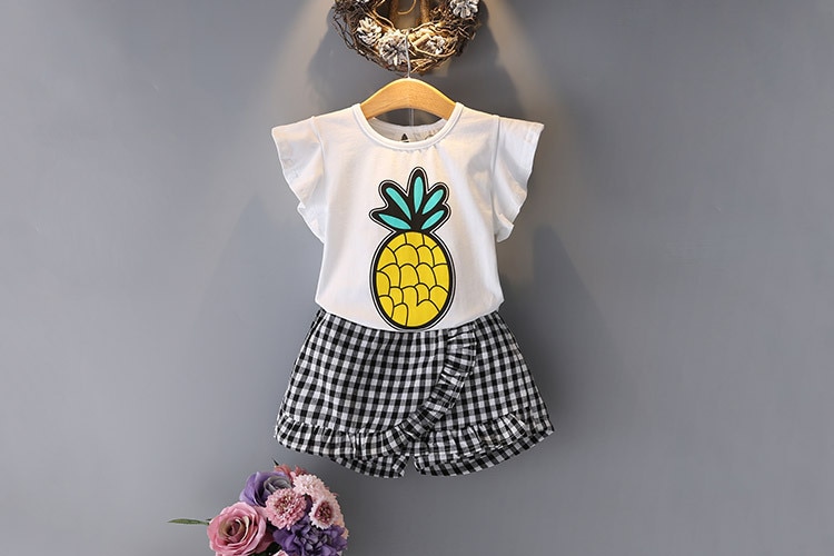 2020 Summer Girls' Clothing Sets Elegant Princess Cartoon Embroidered T-shirt+Gauze Skirt 2PCS Children Baby Kids Clothes Suit 2020 Summer Girls' Clothing Sets Elegant Princess Cartoon Embroidered T-shirt+Gauze Skirt 2PCS Children Baby Kids Clothes Suit