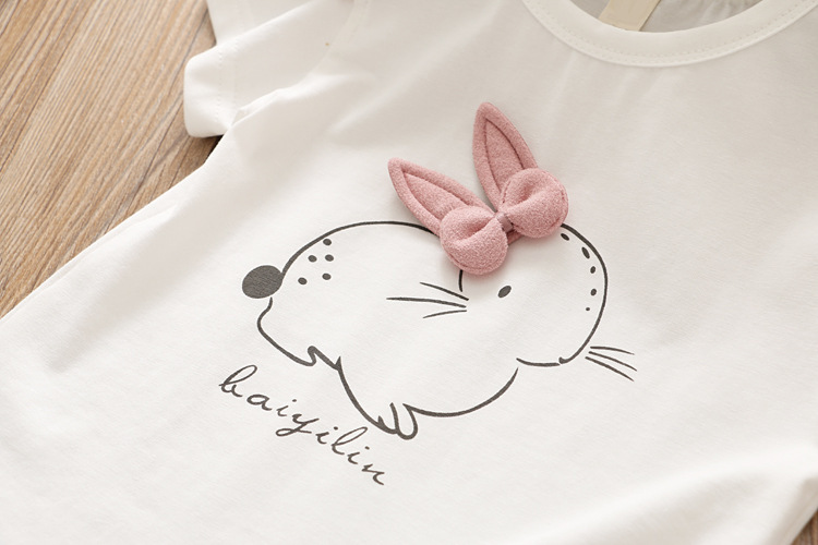 2020 Summer Girls' Clothing Sets Elegant Princess Cartoon Embroidered T-shirt+Gauze Skirt 2PCS Children Baby Kids Clothes Suit 2020 Summer Girls' Clothing Sets Elegant Princess Cartoon Embroidered T-shirt+Gauze Skirt 2PCS Children Baby Kids Clothes Suit