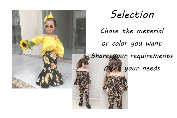 Baby Girls Wholesale Children Short Sleeve Print T-Shirt + Big Bell Pants Children 2Pieces Set Kids Clothing Girls' Clothing Set Baby Girls Wholesale Children Short Sleeve Print T-Shirt + Big Bell Pants Children 2Pieces Set Kids Clothing Girls' Clothing Set