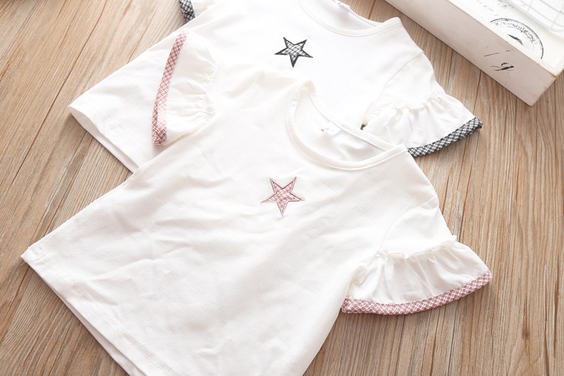 Baby Girl Clothes Summer New Children Girls' Clothing Set Love Tops+Pleated Student Skirt Girls Suit Baby Kids Clothes Baby Girl Clothes Summer New Children Girls' Clothing Set Love Tops+Pleated Student Skirt Girls Suit Baby Kids Clothes