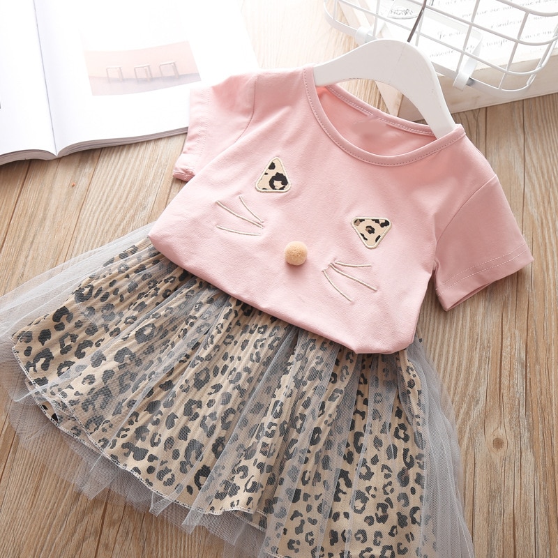 Baby Girl Clothes Summer New Children Girls' Clothing Set Love Tops+Pleated Student Skirt Girls Suit Baby Kids Clothes Baby Girl Clothes Summer New Children Girls' Clothing Set Love Tops+Pleated Student Skirt Girls Suit Baby Kids Clothes