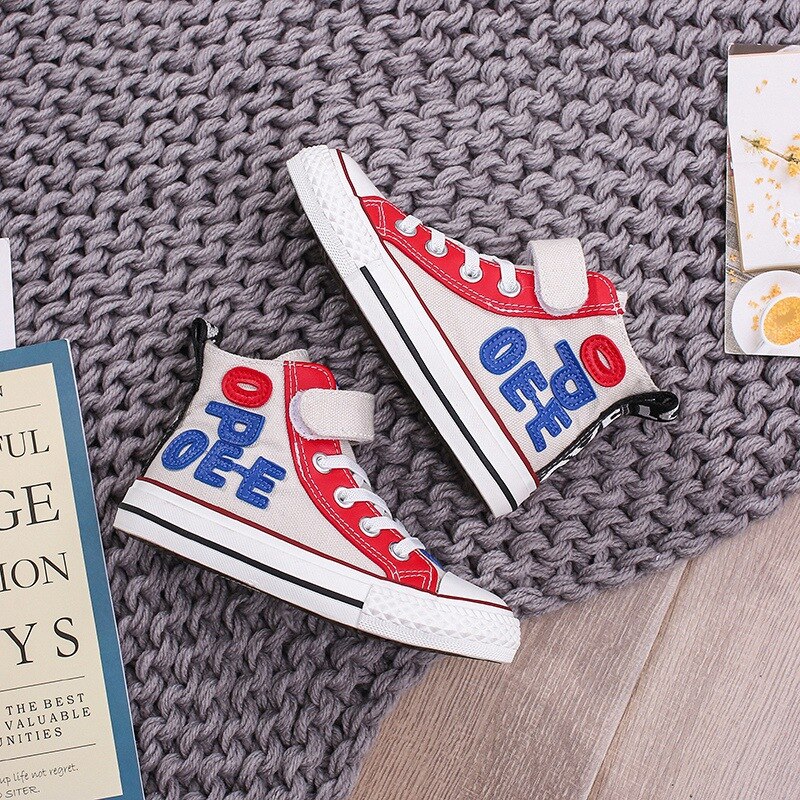 2020 spring new canvas shoes children's high-top sneakers fashion boys basketball shoes girls sports shoes 2020 spring new canvas shoes children's high-top sneakers fashion boys basketball shoes girls sports shoes