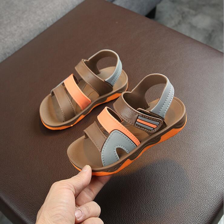 Children's sandals 2019 summer new girls children baby soft bottom boys beach shoes Children's sandals 2019 summer new girls children baby soft bottom boys beach shoes