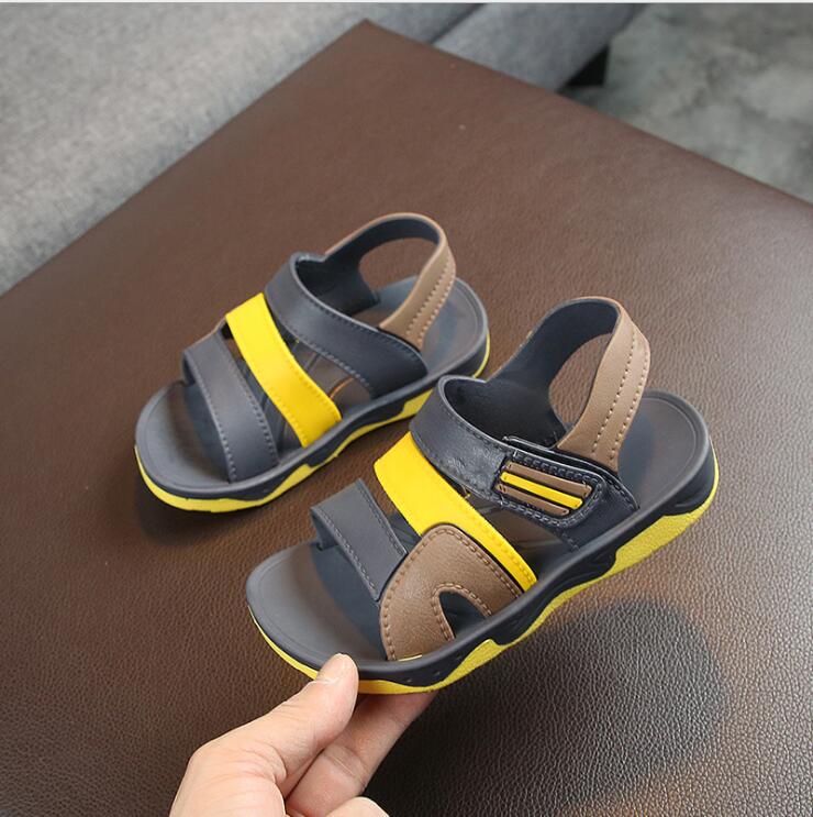 Children's sandals 2019 summer new girls children baby soft bottom boys beach shoes Children's sandals 2019 summer new girls children baby soft bottom boys beach shoes