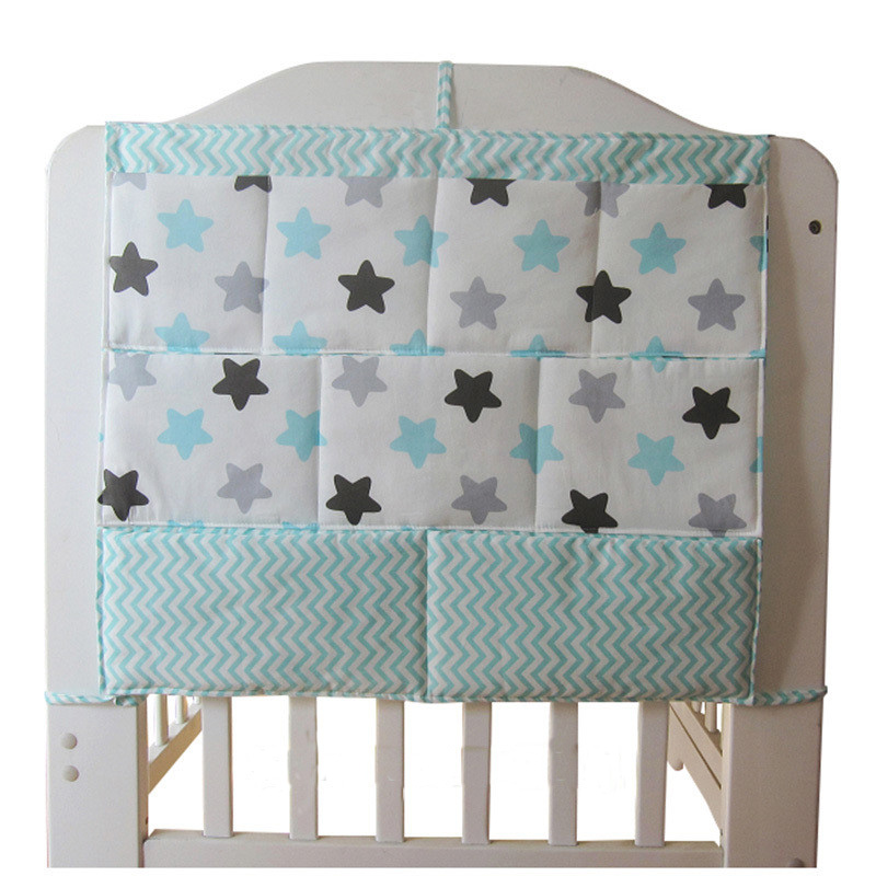 Bed Hanging Storage Bag Baby Cot Bed Brand Baby Cotton Crib Organizer 50*60cm Toy Diaper Pocket for Crib Bedding Set Bed Hanging Storage Bag Baby Cot Bed Brand Baby Cotton Crib Organizer 50*60cm Toy Diaper Pocket for Crib Bedding Set