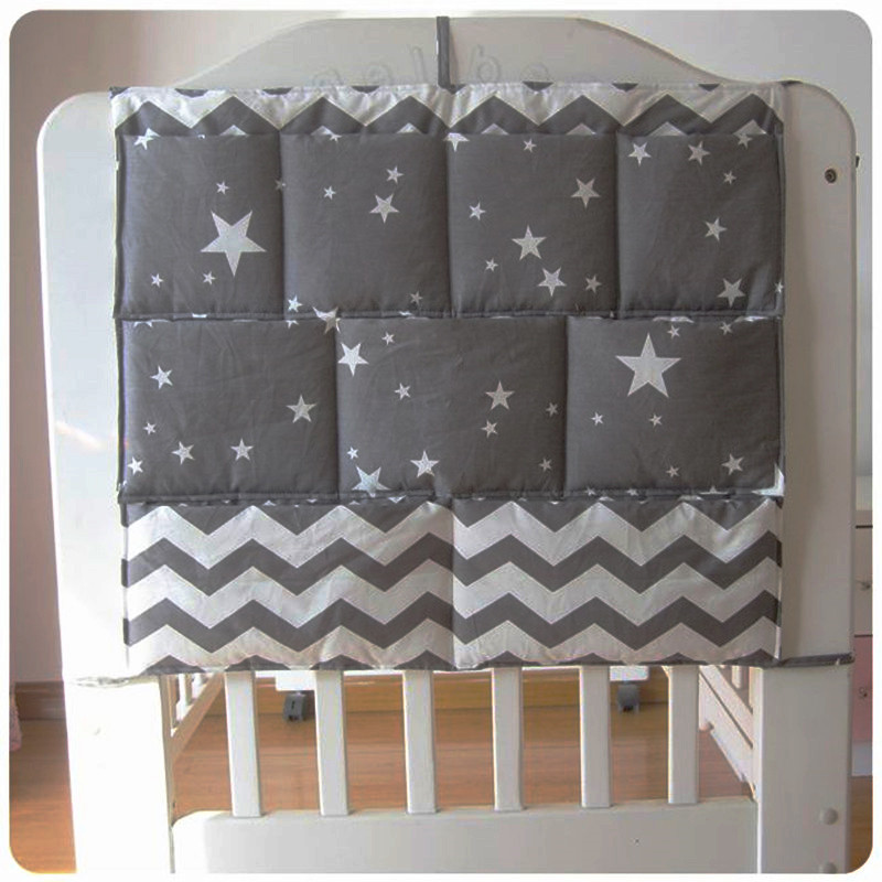 Bed Hanging Storage Bag Baby Cot Bed Brand Baby Cotton Crib Organizer 50*60cm Toy Diaper Pocket for Crib Bedding Set Bed Hanging Storage Bag Baby Cot Bed Brand Baby Cotton Crib Organizer 50*60cm Toy Diaper Pocket for Crib Bedding Set