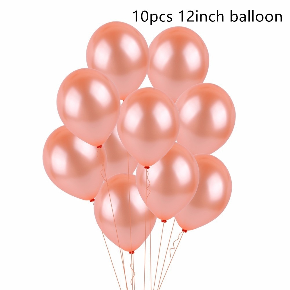 Rose Gold Foil Baloons Latex Ballon Confetti Birthday Party Decoration Kids Toys Baby Shower Balloons Air Balls globos Supplies Rose Gold Foil Baloons Latex Ballon Confetti Birthday Party Decoration Kids Toys Baby Shower Balloons Air Balls globos Supplies
