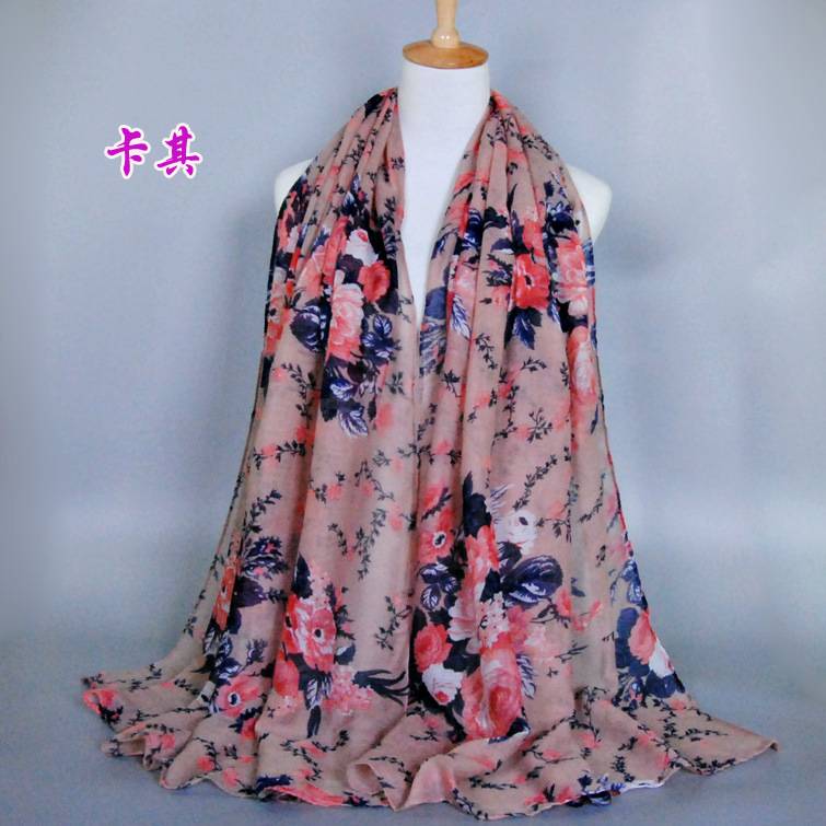 Big Printed Balinese Cotton Scarves Hijabs Women Casual Long thin Scarf Muslim Wrap Floral Shawl Arab Ethnic Headscarf 180x90cm Big Printed Balinese Cotton Scarves Hijabs Women Casual Long thin Scarf Muslim Wrap Floral Shawl Arab Ethnic Headscarf 180x90cm