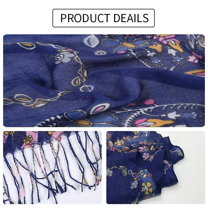 Viscose Cotton Printed Muslim Head Scarf Women Turkish Tassel Hijabs Wraps Islamic Long Shawl Headscarf Turban Lightweight Viscose Cotton Printed Muslim Head Scarf Women Turkish Tassel Hijabs Wraps Islamic Long Shawl Headscarf Turban Lightweight