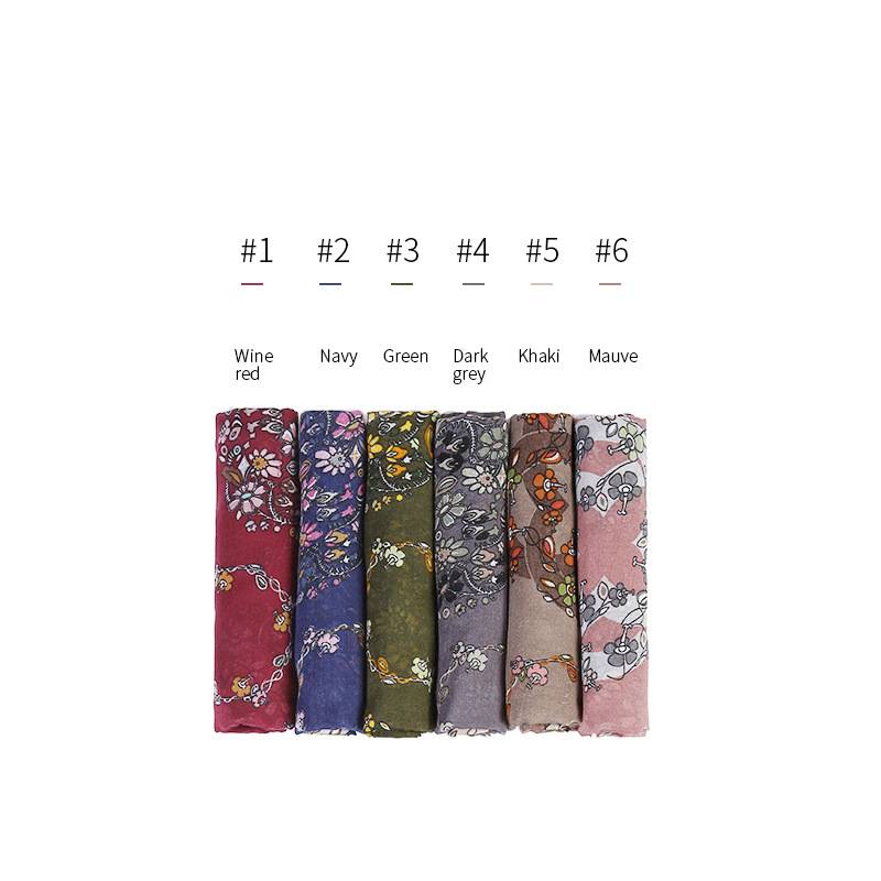 Viscose Cotton Printed Muslim Head Scarf Women Turkish Tassel Hijabs Wraps Islamic Long Shawl Headscarf Turban Lightweight Viscose Cotton Printed Muslim Head Scarf Women Turkish Tassel Hijabs Wraps Islamic Long Shawl Headscarf Turban Lightweight