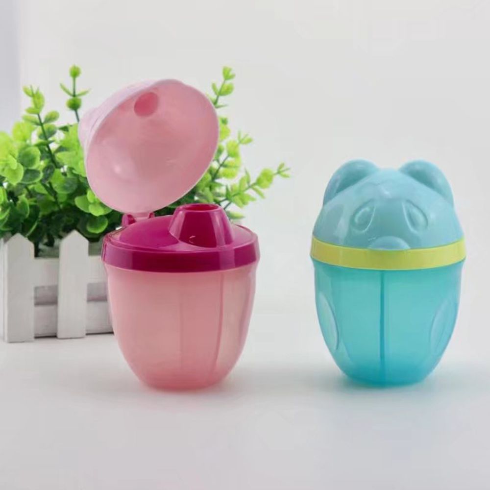 1pc Cartoon Bear Baby Food Dispenser Portable Milk Powder Formula Storage Leakproof Baby Feeding Box Infant Kids Food Container 1pc Cartoon Bear Baby Food Dispenser Portable Milk Powder Formula Storage Leakproof Baby Feeding Box Infant Kids Food Container