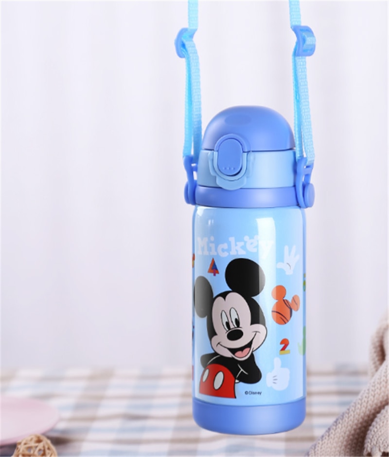 400ML 500ML Disney Mickey Minnie Cartoon Water Cup Outdoor Portable Anti-leakage Kettle Mummy Feeding Baby Bottle School Bottle 400ML 500ML Disney Mickey Minnie Cartoon Water Cup Outdoor Portable Anti-leakage Kettle Mummy Feeding Baby Bottle School Bottle