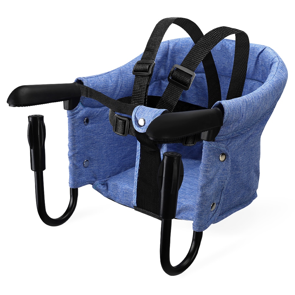 Portable Baby Highchair Foldable Feeding Chair Seat Booster Safety Belt Dinning Hook-on Chair Harness Lunch Cushion Portable Baby Highchair Foldable Feeding Chair Seat Booster Safety Belt Dinning Hook-on Chair Harness Lunch Cushion