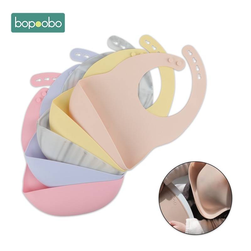 Bopoobo BPA Free Silicone Bibs Bowl Sets Baby Feeding Supplies 1PC Baby Silicone Chewing Food Grade Newborn Accessories Teeth Bopoobo BPA Free Silicone Bibs Bowl Sets Baby Feeding Supplies 1PC Baby Silicone Chewing Food Grade Newborn Accessories Teeth