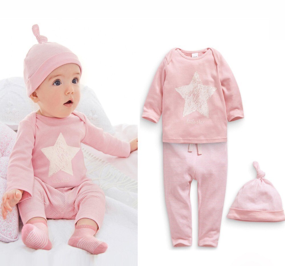 Retail 2020 New Spring and autumn baby boy clothes 100%cotton 3pcs (Hat + T-shirt, pants) The stars leisure baby boys clothes Retail 2020 New Spring and autumn baby boy clothes 100%cotton 3pcs (Hat + T-shirt, pants) The stars leisure baby boys clothes