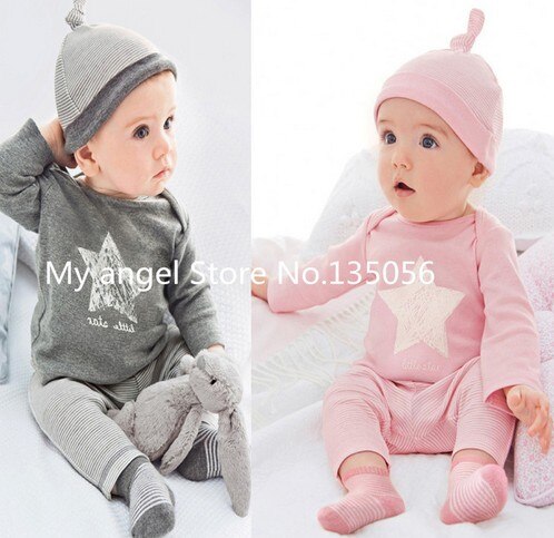 Retail 2020 New Spring and autumn baby boy clothes 100%cotton 3pcs (Hat + T-shirt, pants) The stars leisure baby boys clothes Retail 2020 New Spring and autumn baby boy clothes 100%cotton 3pcs (Hat + T-shirt, pants) The stars leisure baby boys clothes