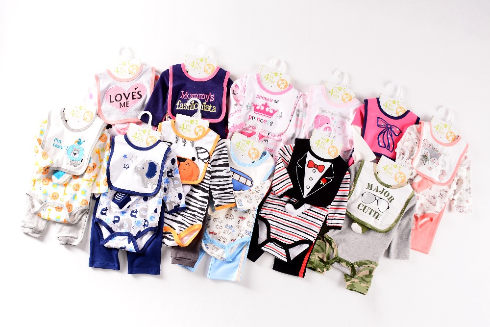 2020 animal style baby Clothing Sets cotton Infant boy clothes Newborn girl 4pcs suit long sleeve infant rompers+pants+socks+Bib 2020 animal style baby Clothing Sets cotton Infant boy clothes Newborn girl 4pcs suit long sleeve infant rompers+pants+socks+Bib