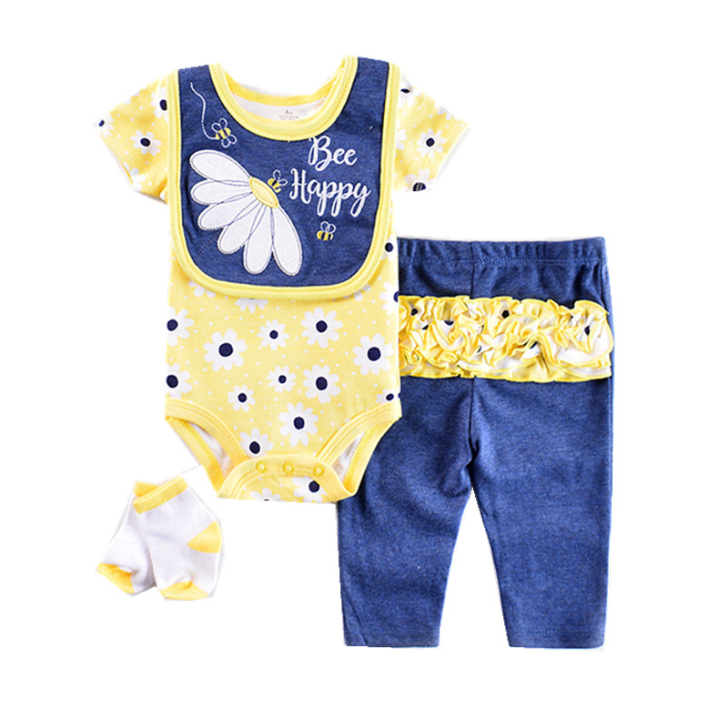 2020 animal style baby Clothing Sets cotton Infant boy clothes Newborn girl 4pcs suit long sleeve infant rompers+pants+socks+Bib 2020 animal style baby Clothing Sets cotton Infant boy clothes Newborn girl 4pcs suit long sleeve infant rompers+pants+socks+Bib