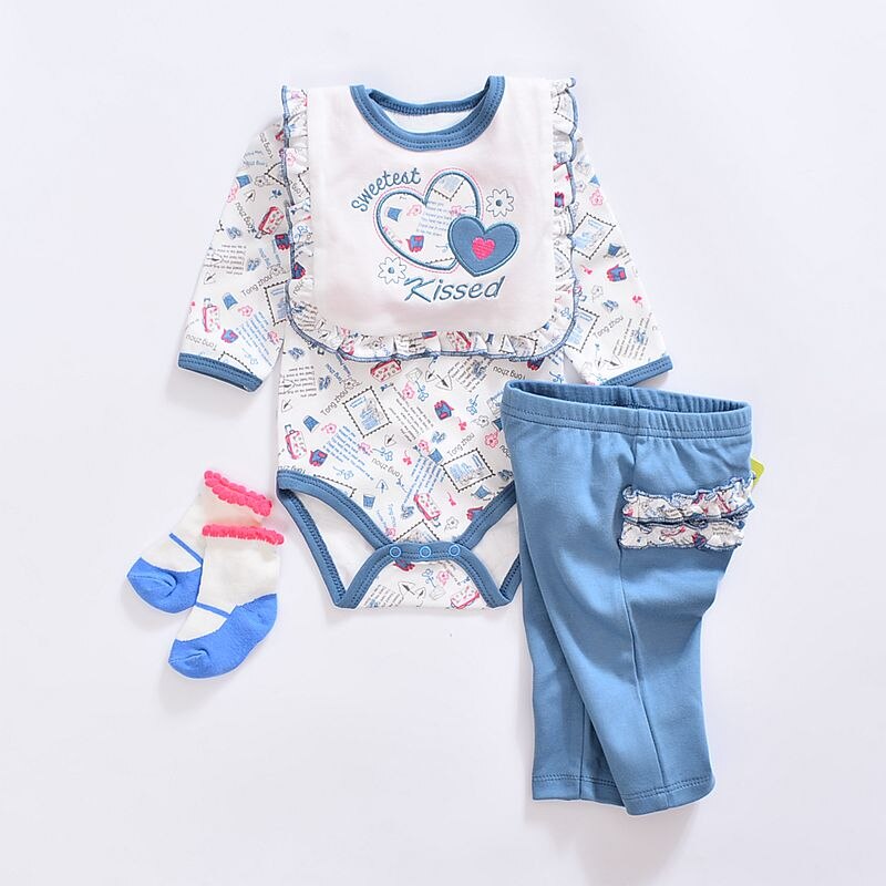 2020 animal style baby Clothing Sets cotton Infant boy clothes Newborn girl 4pcs suit long sleeve infant rompers+pants+socks+Bib 2020 animal style baby Clothing Sets cotton Infant boy clothes Newborn girl 4pcs suit long sleeve infant rompers+pants+socks+Bib