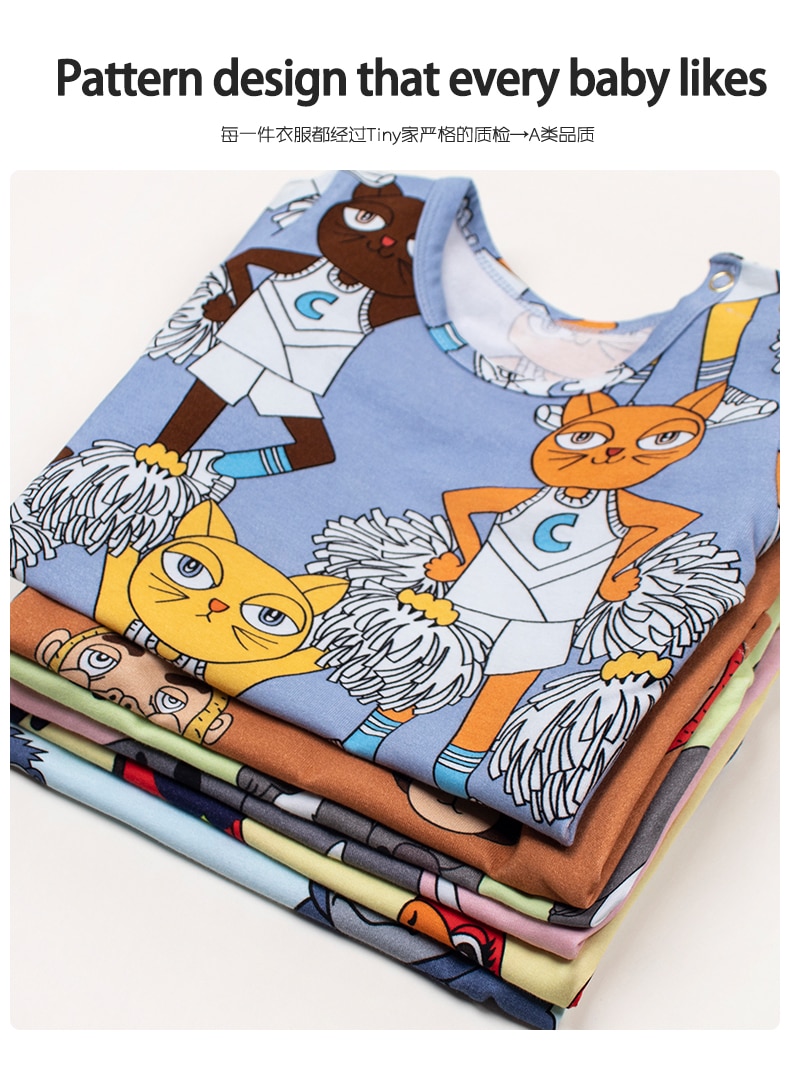TinyPeople 2020 new fashion baby t-shirt Boys summer clothes Cotton cartoon print Girls cute short sleeve coat kid clothes gift TinyPeople 2020 new fashion baby t-shirt Boys summer clothes Cotton cartoon print Girls cute short sleeve coat kid clothes gift
