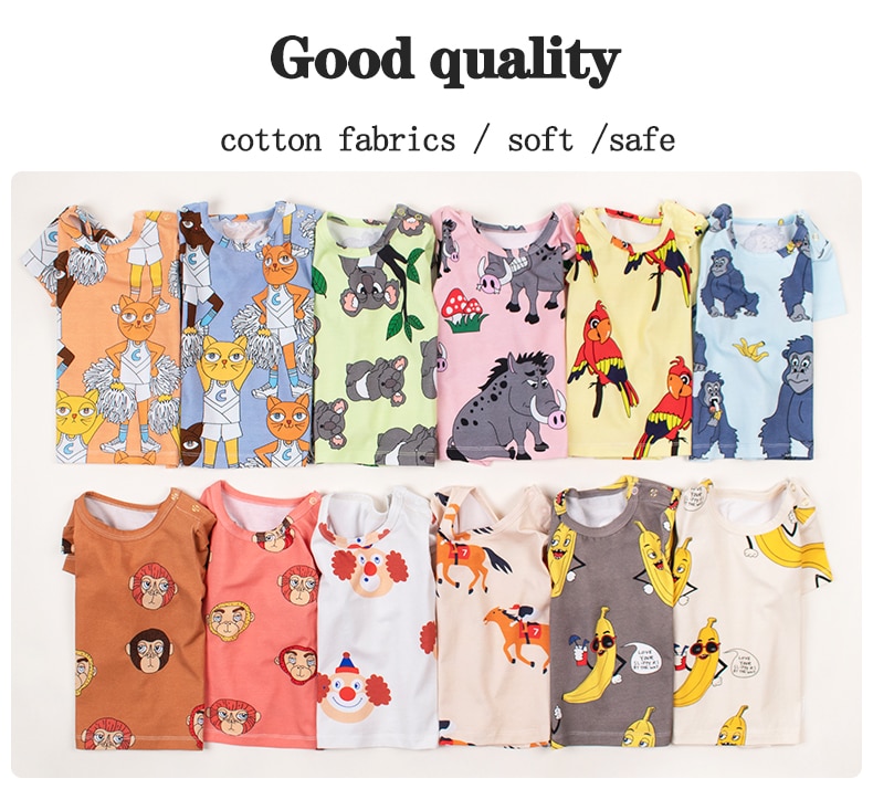 TinyPeople 2020 new fashion baby t-shirt Boys summer clothes Cotton cartoon print Girls cute short sleeve coat kid clothes gift TinyPeople 2020 new fashion baby t-shirt Boys summer clothes Cotton cartoon print Girls cute short sleeve coat kid clothes gift