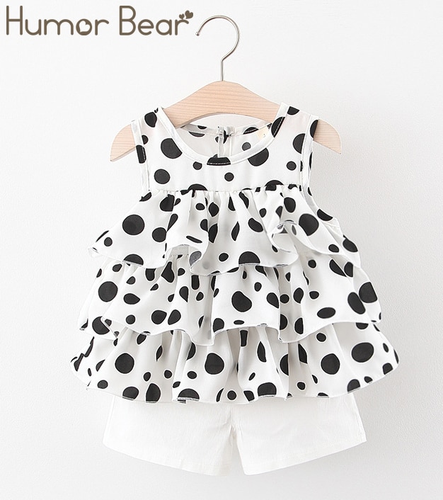 Humor Bear 2020 Baby Summer Clothing 1-4T Infant Kid Clothes Polka Dot Fungus Top +Shorts 2Pcs Set Toddler Girl Outfit Humor Bear 2020 Baby Summer Clothing 1-4T Infant Kid Clothes Polka Dot Fungus Top +Shorts 2Pcs Set Toddler Girl Outfit