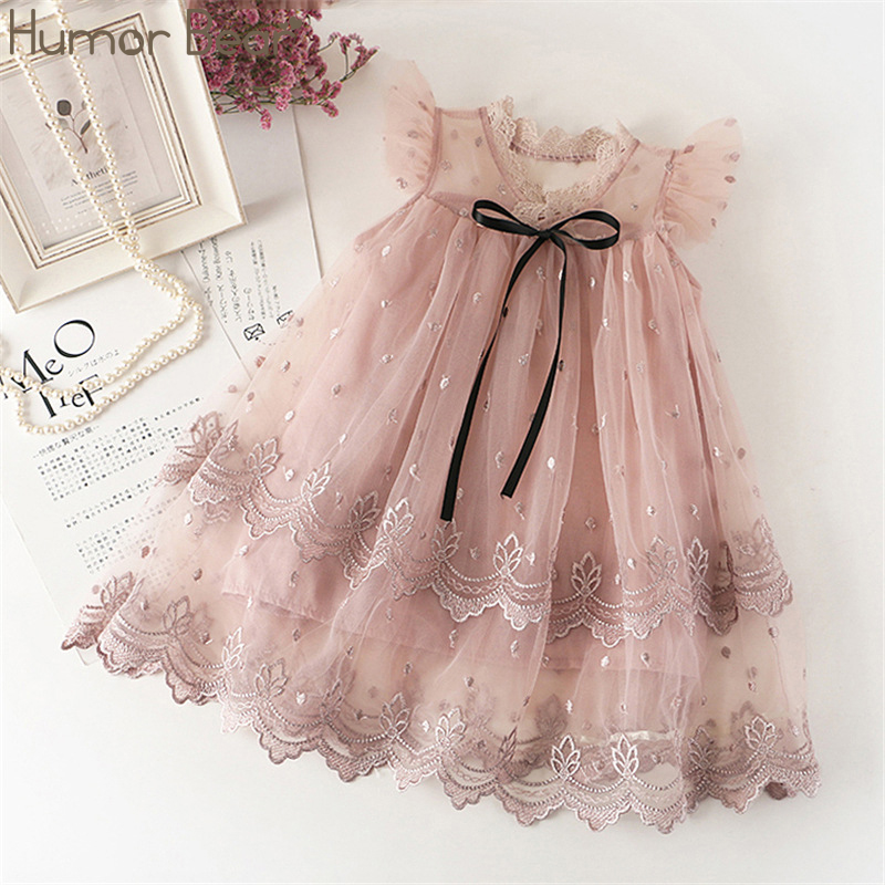 Humor Bear 2020 Summer Baby Girls Kids Dresses Sleeveless Lace Dress Party Princess Dress Girls Clothes Humor Bear 2020 Summer Baby Girls Kids Dresses Sleeveless Lace Dress Party Princess Dress Girls Clothes