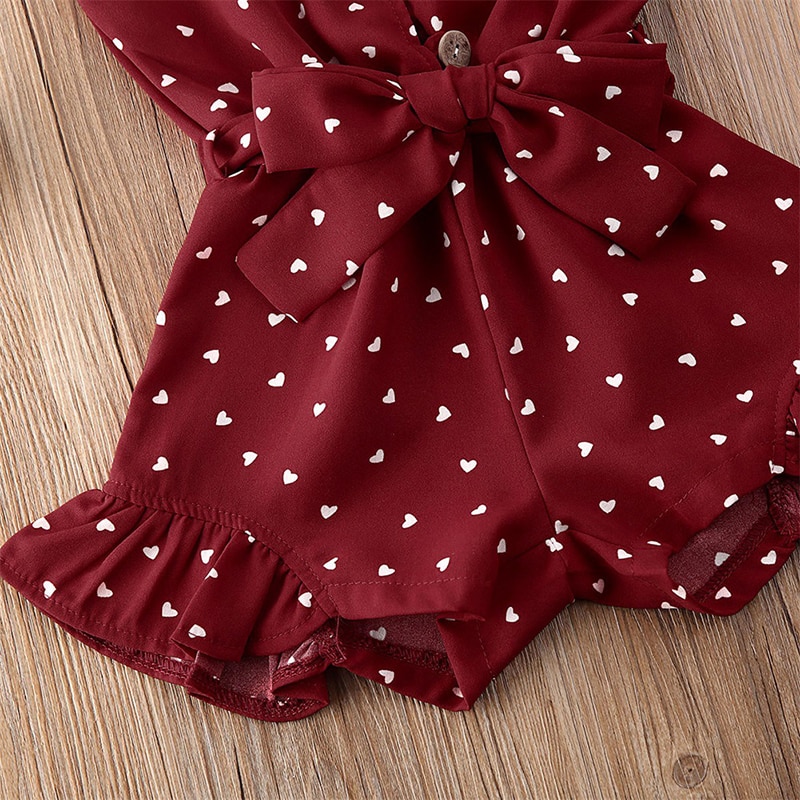 Humor Bear 2020 Toddler Baby Girl Clothes Summer Love Peach Heart Print Strap Romper Jumpsuit One-Piece Outfit Cotton Clothes Humor Bear 2020 Toddler Baby Girl Clothes Summer Love Peach Heart Print Strap Romper Jumpsuit One-Piece Outfit Cotton Clothes