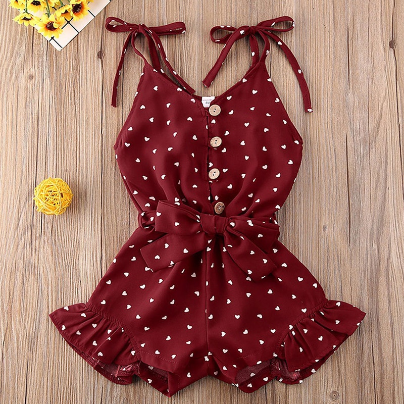 Humor Bear 2020 Toddler Baby Girl Clothes Summer Love Peach Heart Print Strap Romper Jumpsuit One-Piece Outfit Cotton Clothes Humor Bear 2020 Toddler Baby Girl Clothes Summer Love Peach Heart Print Strap Romper Jumpsuit One-Piece Outfit Cotton Clothes