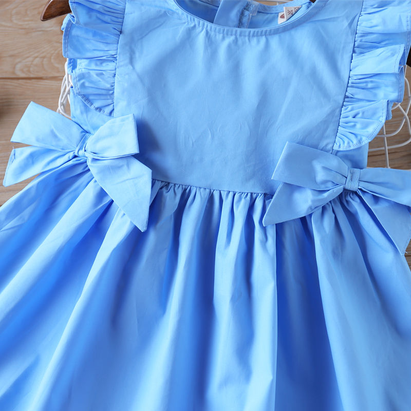 Sodawn 2020 Summer Baby Girls Dress Children Clothing Ruffle Sleeveless Princess Dress Bow Sweet Kids Girl Clothes Sodawn 2020 Summer Baby Girls Dress Children Clothing Ruffle Sleeveless Princess Dress Bow Sweet Kids Girl Clothes