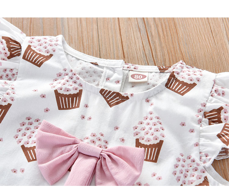 Humor Bear Girls Clothing Set 2020 Korean Summer New Ice Cream Bow Top T-shirt+Pants Kids Suit Toddler Baby Children's Clothes Humor Bear Girls Clothing Set 2020 Korean Summer New Ice Cream Bow Top T-shirt+Pants Kids Suit Toddler Baby Children's Clothes