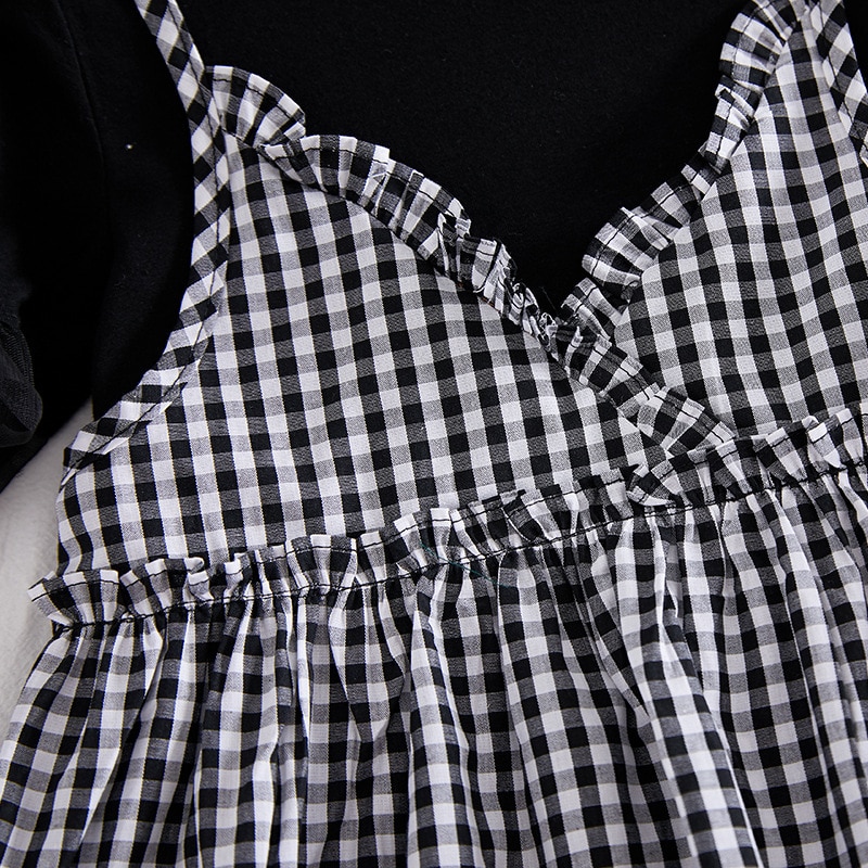 Humor Bear Girls Dress Summer New 2020 Korean Clothes Fashion Princess Cute Lace Short Sleeve Plaid Dress Baby Girls Clothing Humor Bear Girls Dress Summer New 2020 Korean Clothes Fashion Princess Cute Lace Short Sleeve Plaid Dress Baby Girls Clothing