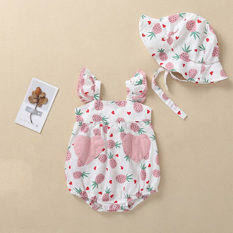 Humor Bear 2020 Summer Baby Clothes Brand New Fashion Cute Dot Big Bow Sling Jumpsuit +Hat Toddler Girls Rompers Clothing Humor Bear 2020 Summer Baby Clothes Brand New Fashion Cute Dot Big Bow Sling Jumpsuit +Hat Toddler Girls Rompers Clothing