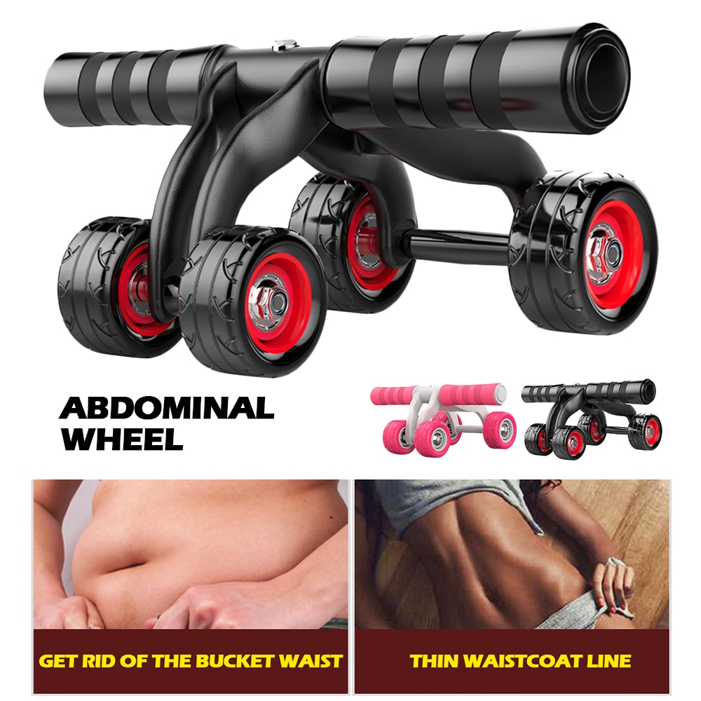 New Fitness Abdominal Wheel AB Roller Muscle Trainer Keep Fit Wheels for Waist Leg Exercise Home Gym Training Equipment New Fitness Abdominal Wheel AB Roller Muscle Trainer Keep Fit Wheels for Waist Leg Exercise Home Gym Training Equipment