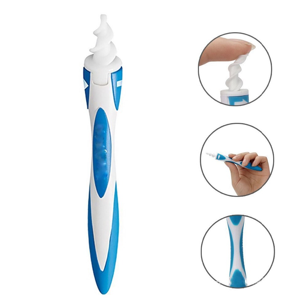 Ear Cleaner 16 Replacement Tips Earpick Easy Ear Wax Remover Spiral Earwax Cleaner Health Ear Cleaner Hearing Aid Ear Care Tools Ear Cleaner 16 Replacement Tips Earpick Easy Ear Wax Remover Spiral Earwax Cleaner Health Ear Cleaner Hearing Aid Ear Care Tools
