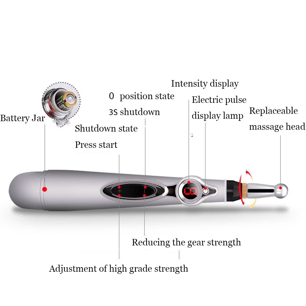 2019 Newst Electronic Acupuncture Pen Electric Meridians Laser Therapy Heal Massage Pen Meridian Energy Pen Relief Pain Tools 2019 Newst Electronic Acupuncture Pen Electric Meridians Laser Therapy Heal Massage Pen Meridian Energy Pen Relief Pain Tools