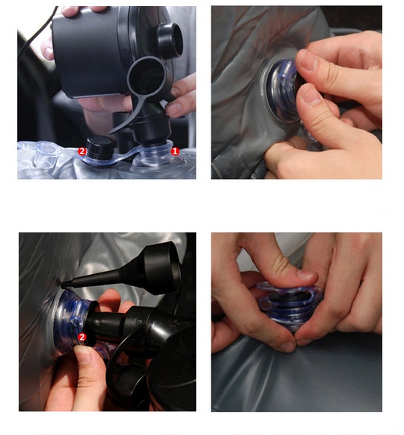Car Air Inflatable Travel Mattress Bed Universal for Back Seat Multi Functional Sofa Pillow Outdoor Camping Mat Cushion In Stock Car Air Inflatable Travel Mattress Bed Universal for Back Seat Multi Functional Sofa Pillow Outdoor Camping Mat Cushion In Stock