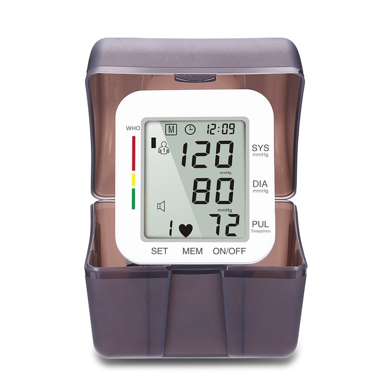 Health Care BP Sphygmomanometer big Wrist Blood Pressure meter Pulse Rate Heart Beat Monitor Device Equipment Tonometer machine Health Care BP Sphygmomanometer big Wrist Blood Pressure meter Pulse Rate Heart Beat Monitor Device Equipment Tonometer machine