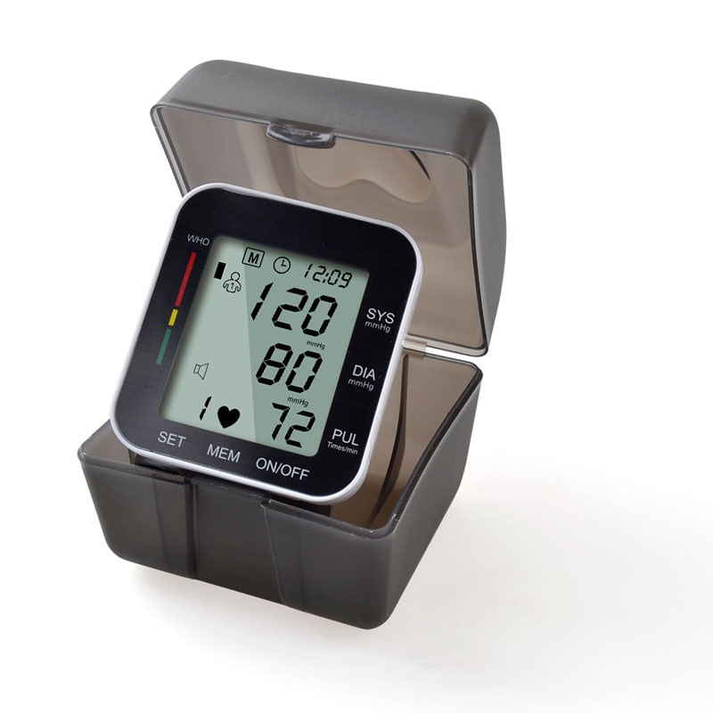 Health Care BP Sphygmomanometer big Wrist Blood Pressure meter Pulse Rate Heart Beat Monitor Device Equipment Tonometer machine Health Care BP Sphygmomanometer big Wrist Blood Pressure meter Pulse Rate Heart Beat Monitor Device Equipment Tonometer machine