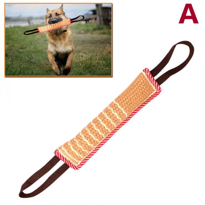 1 Pc Dog Tug Toy Bite Pillow Strong Pull Toy Dog Training with 2 Rope Handle Bite Tooth Cleaning Toy zabawki dla psa LBShipping 1 Pc Dog Tug Toy Bite Pillow Strong Pull Toy Dog Training with 2 Rope Handle Bite Tooth Cleaning Toy zabawki dla psa LBShipping